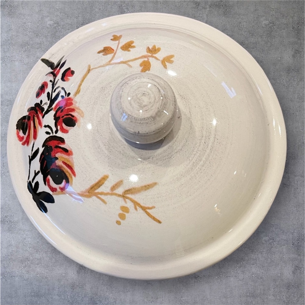 Williams Sonoma Italy Rooster Francais 2008 By Marc Lacaze Small Canister 7 3/4" - Picture 8 of 13